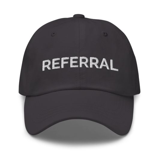 Referral Hat - Dark Grey