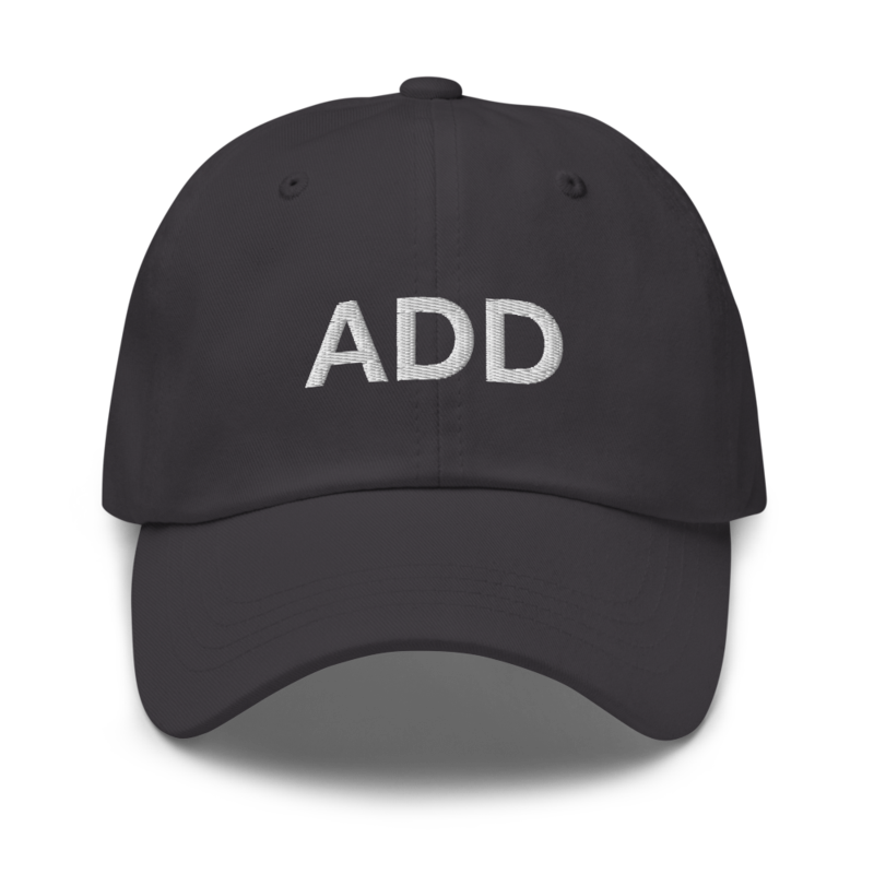 Add Hat - Dark Grey