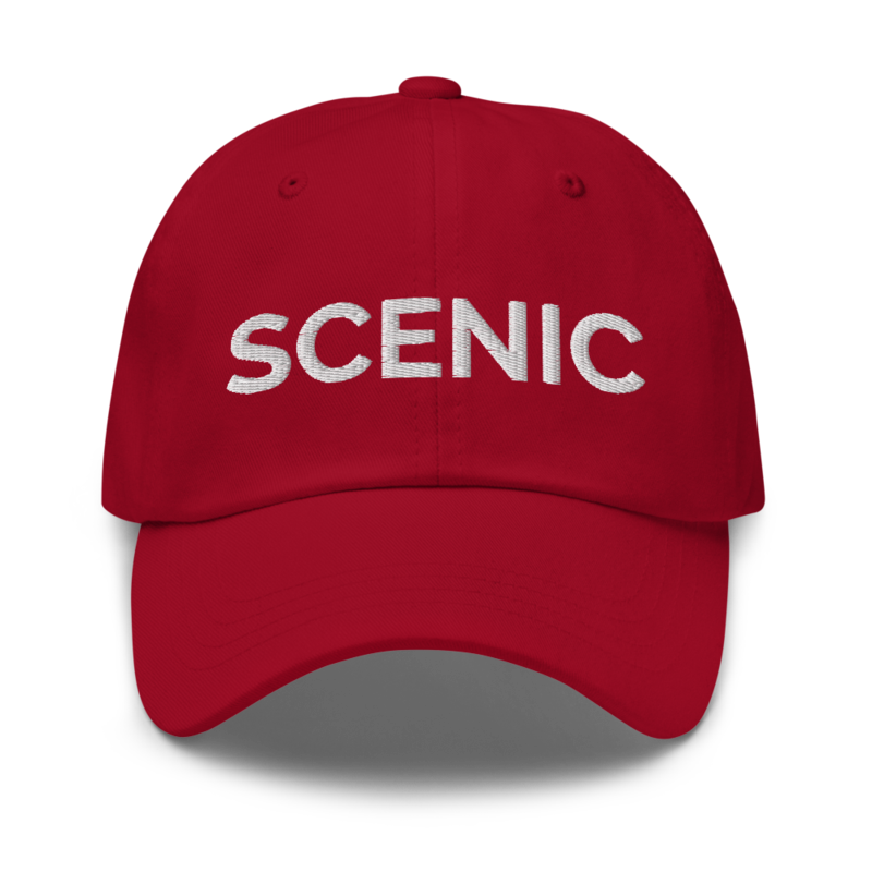 Scenic Hat - Cranberry