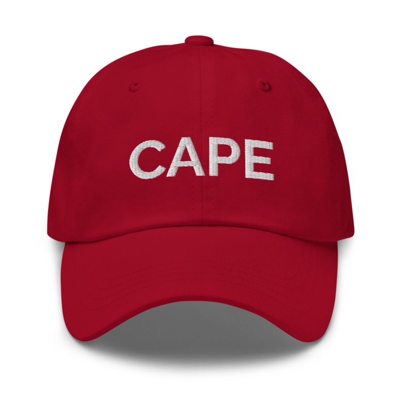 Cape Hat - Cranberry