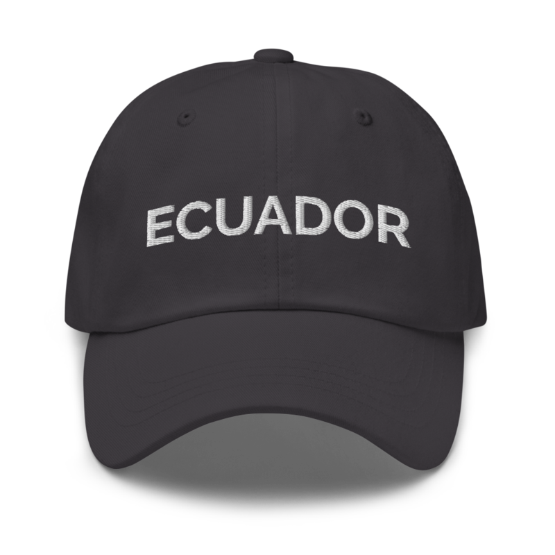 Ecuador Hat - Dark Grey