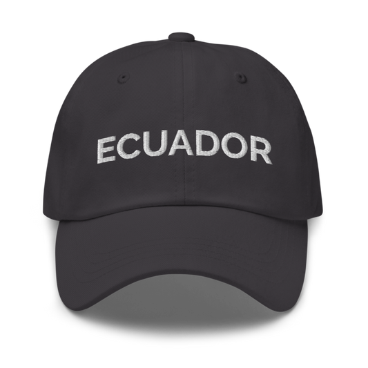 Ecuador Hat - Dark Grey