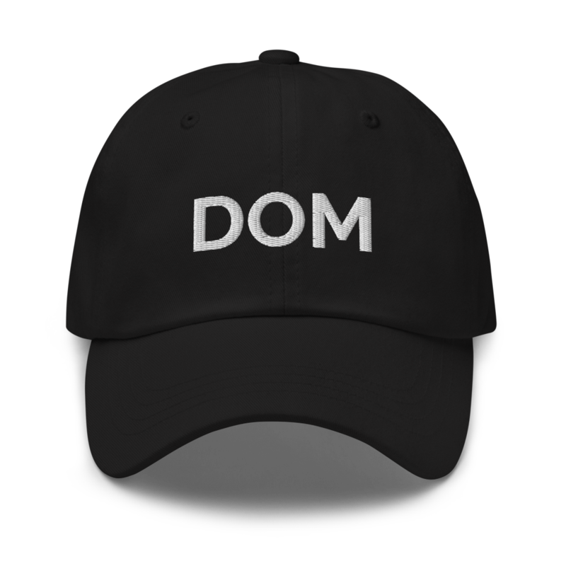 Dom Hat - Black