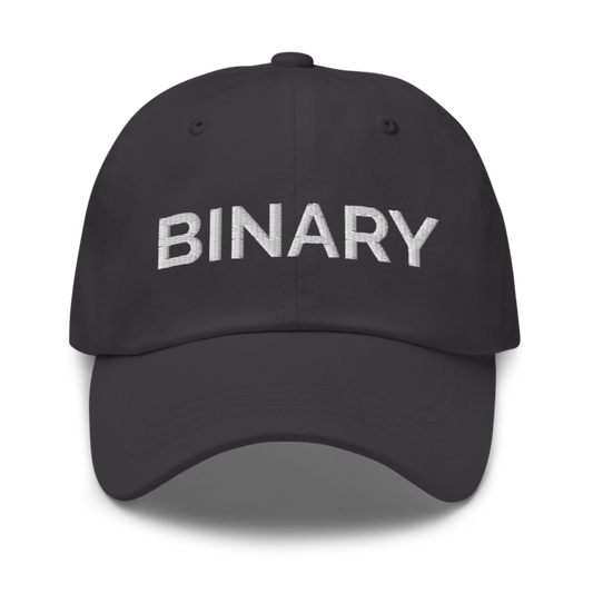 Binary Hat - Dark Grey