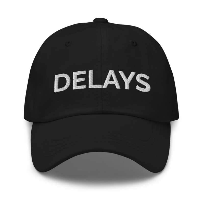 Delays Hat - Black