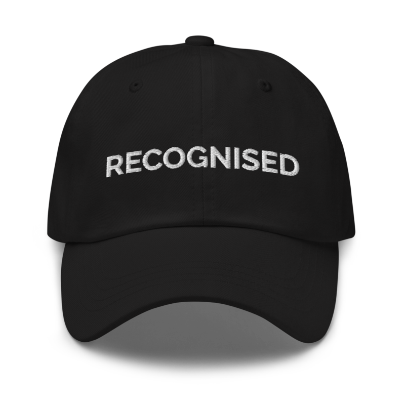 Recognised Hat - Black