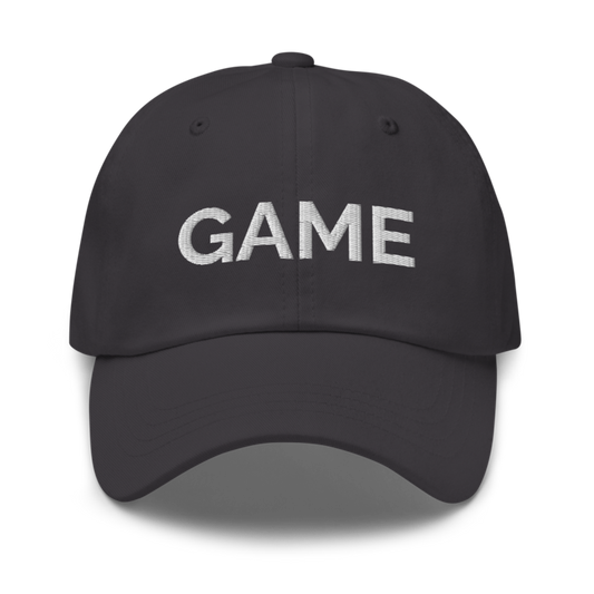 Game Hat - Dark Grey