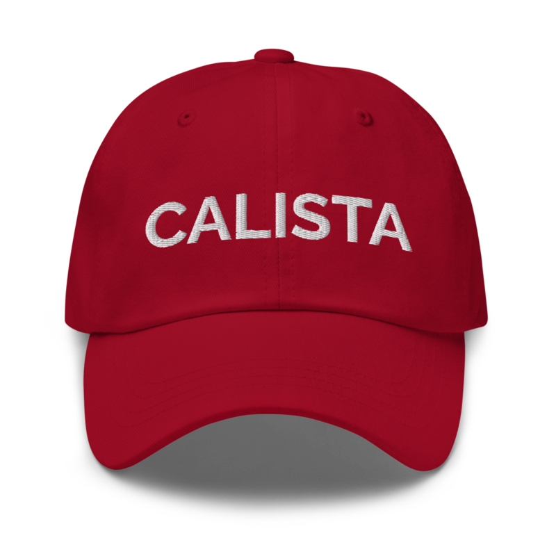 Calista Hat - Cranberry