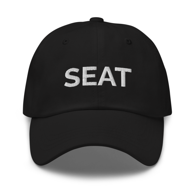 Seat Hat - Black
