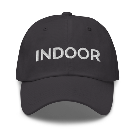 Indoor Hat - Dark Grey