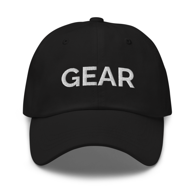 Gear Hat - Black