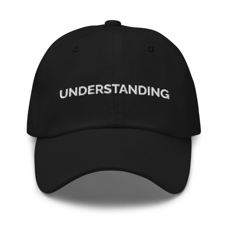 Understanding Hat - Black