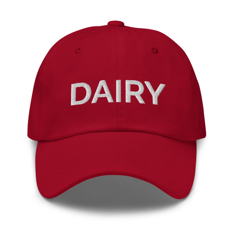 Dairy Hat - Cranberry