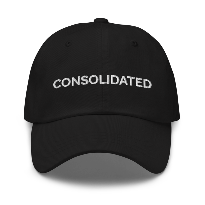 Consolidated Hat - Black
