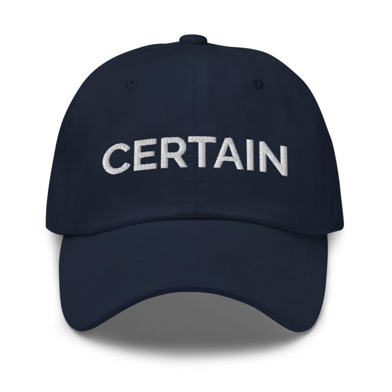 Certain Hat - Navy