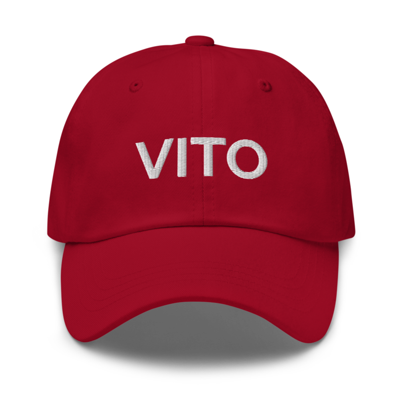 Vito Hat - Cranberry