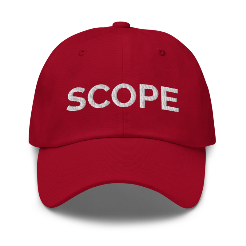 Scope Hat - Cranberry