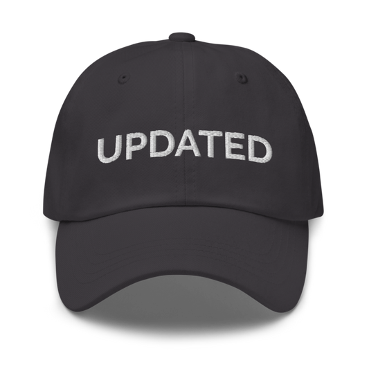 Updated Hat - Dark Grey