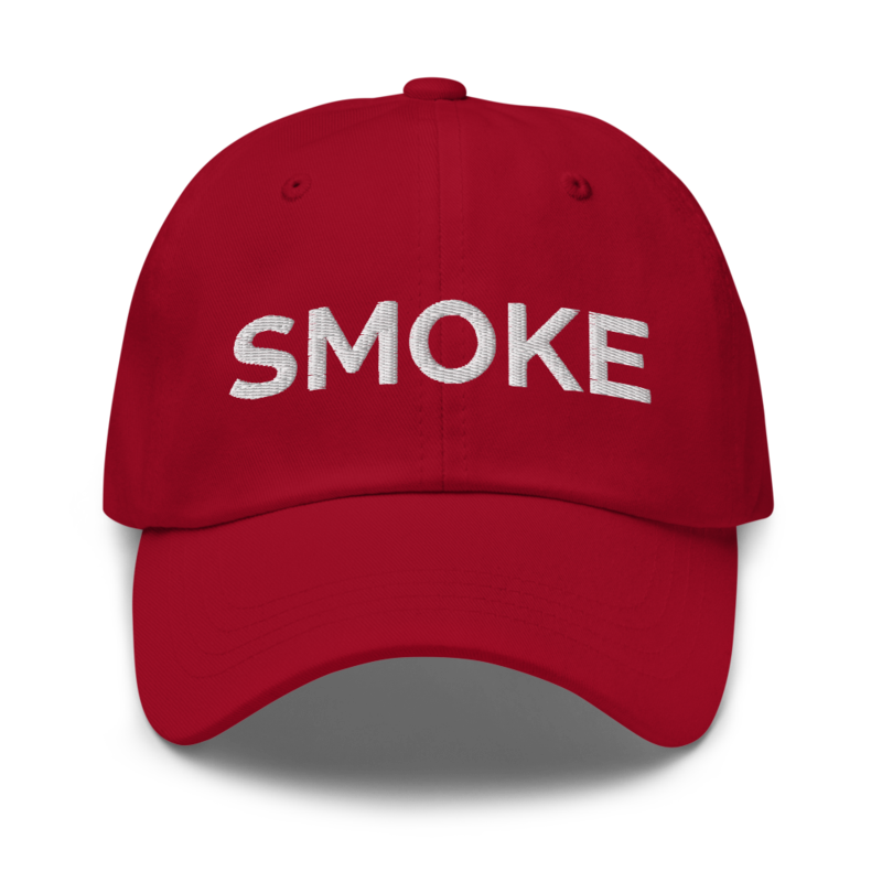 Smoke Hat - Cranberry