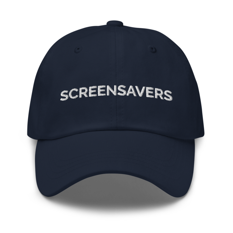 Screensavers Hat - Navy