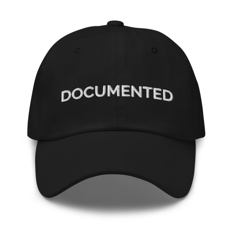 Documented Hat - Black