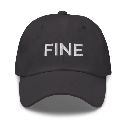 Fine Hat - Dark Grey