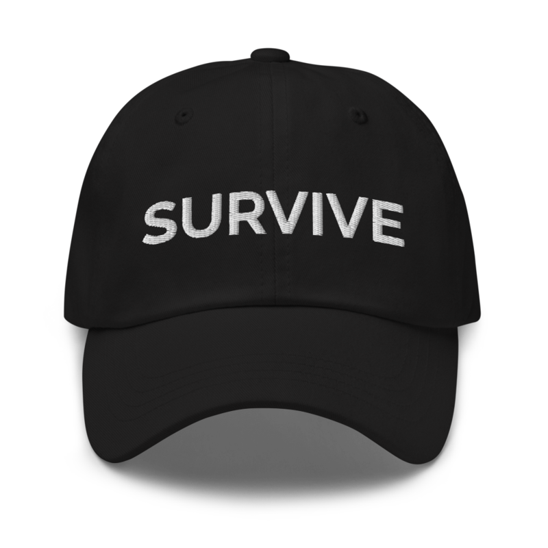 Survive Hat - Black