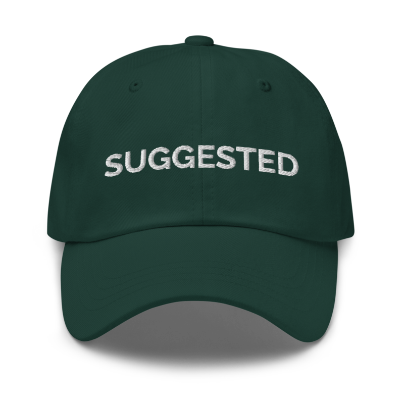 Suggested Hat - Spruce