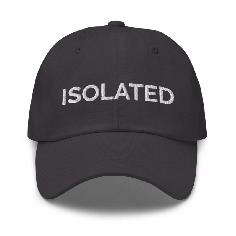 Isolated Hat - Dark Grey