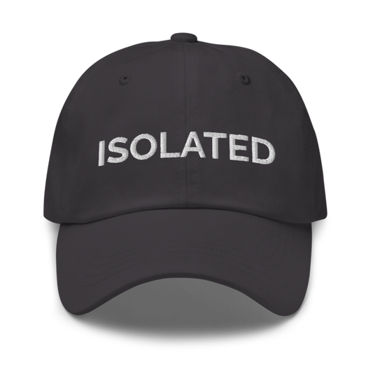 Isolated Hat - Dark Grey