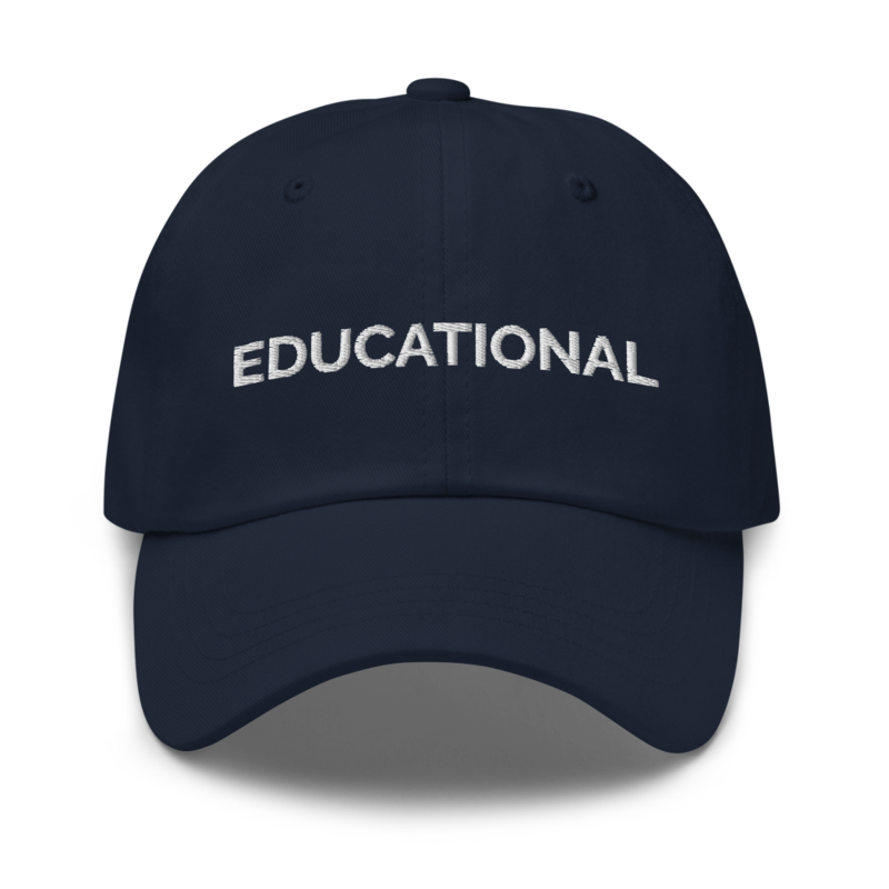 Educational Hat - Navy