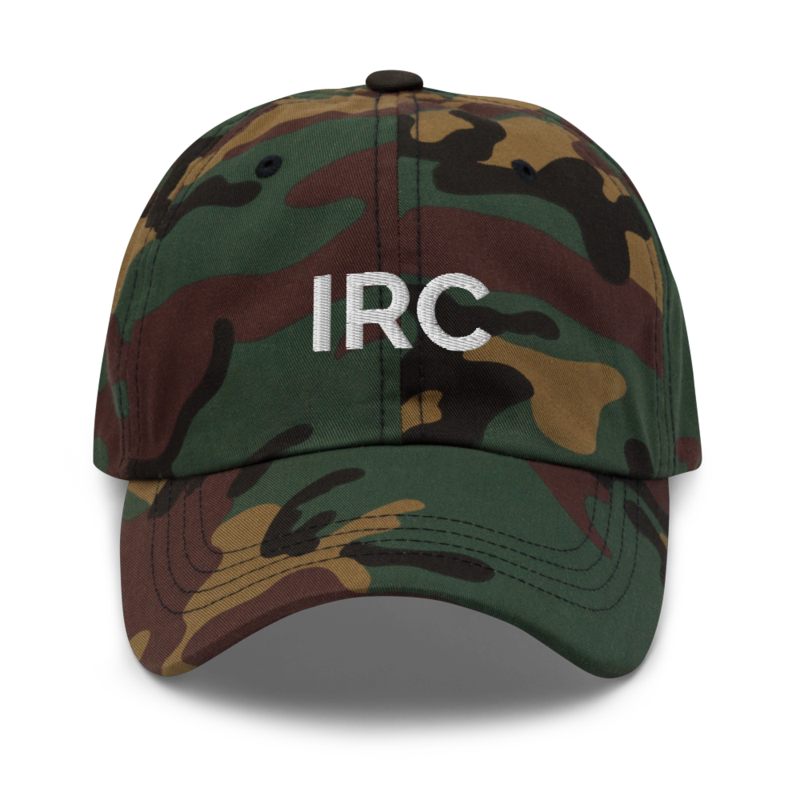 Irc Hat - Green Camo