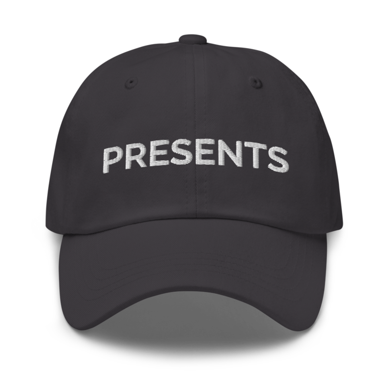 Presents Hat - Dark Grey