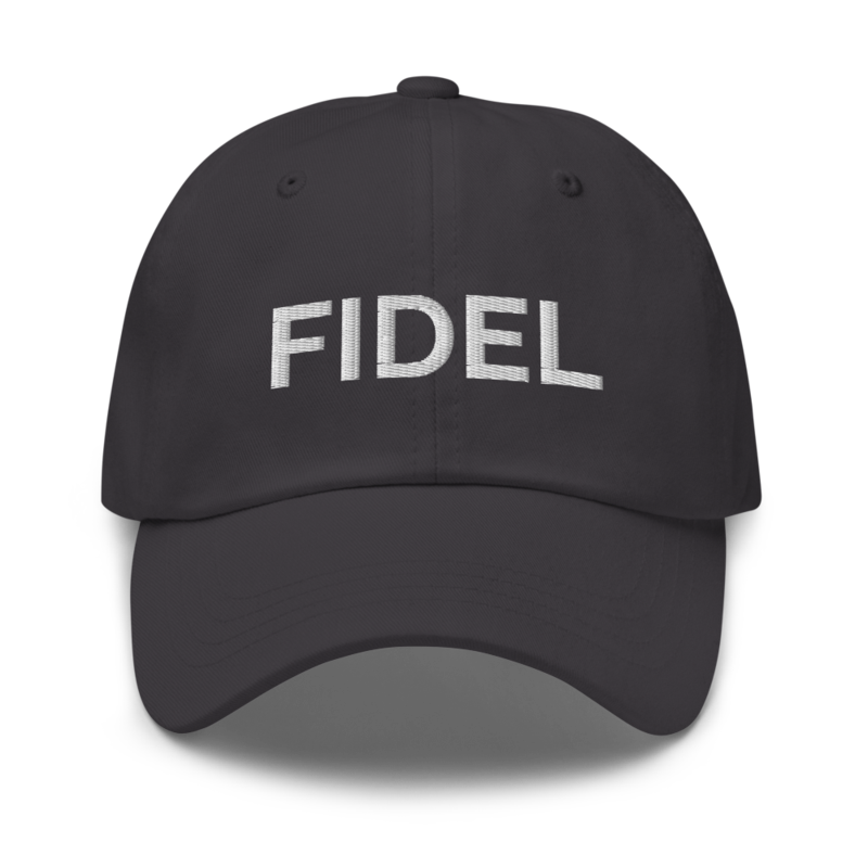 Fidel Hat - Dark Grey