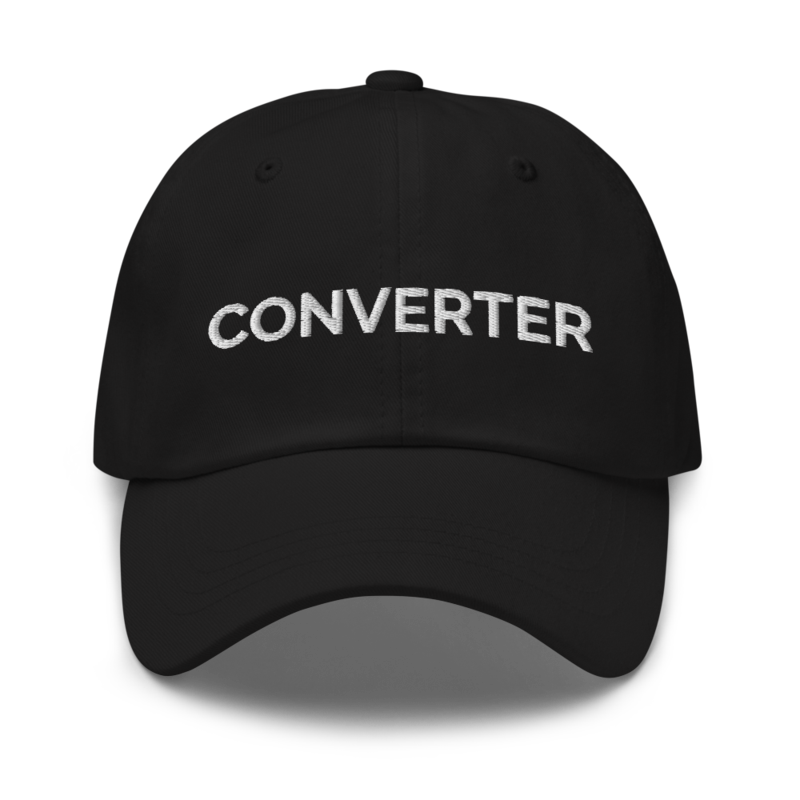 Converter Hat - Black