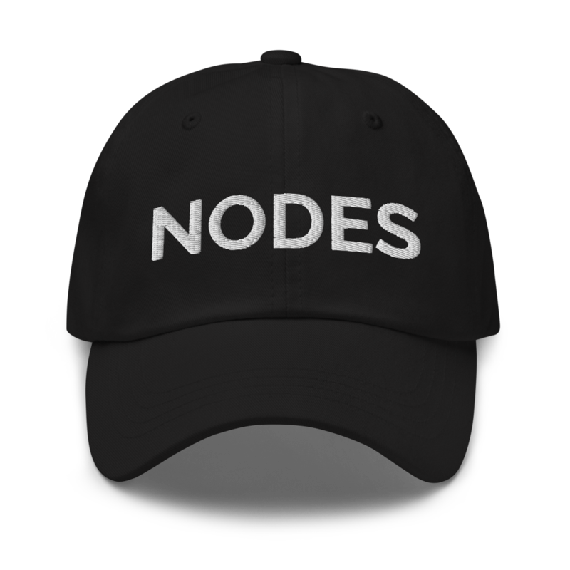Nodes Hat - Black
