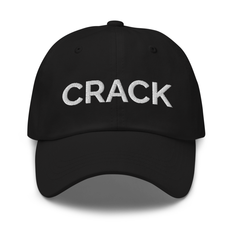 Crack Hat - Black