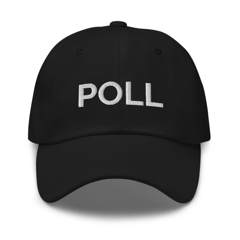 Poll Hat - Black