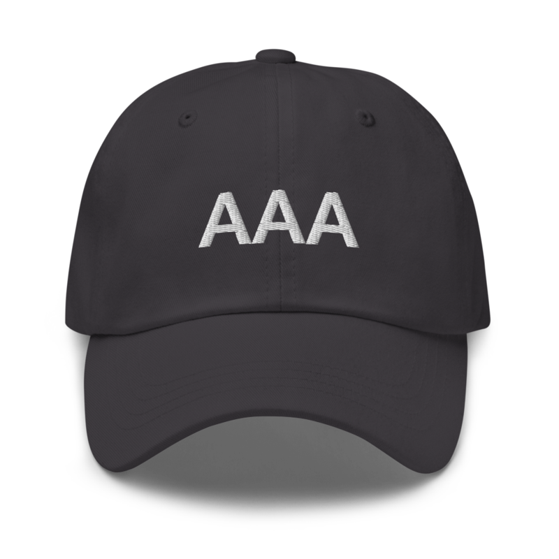 Aaa Hat - Dark Grey