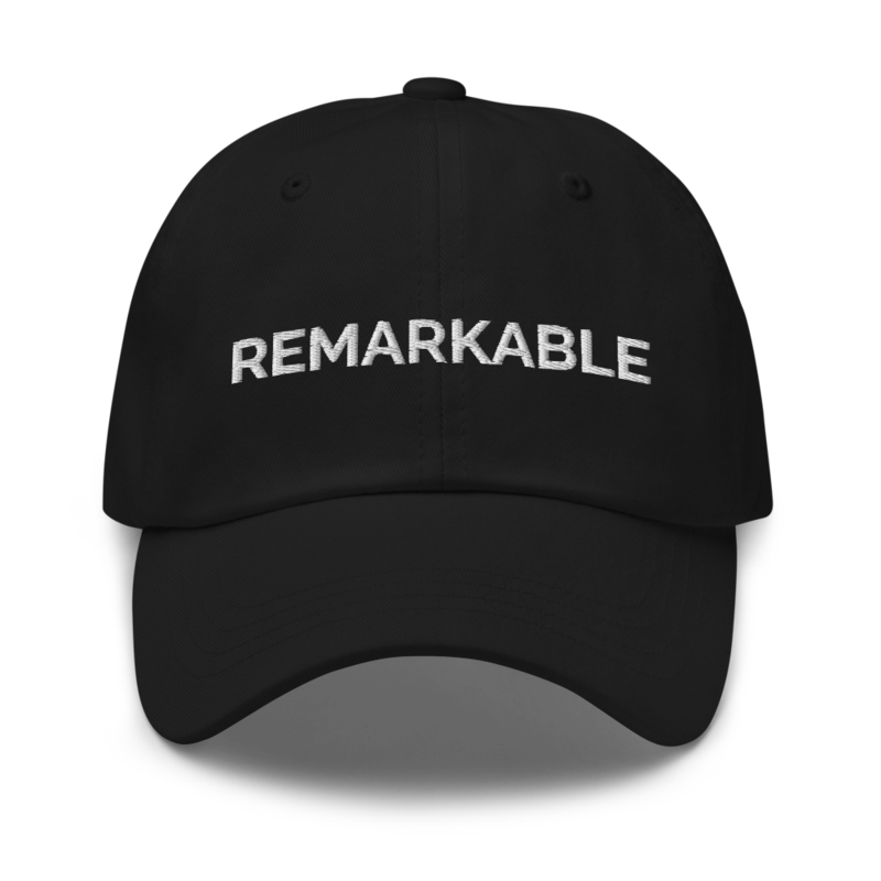 Remarkable Hat - Black