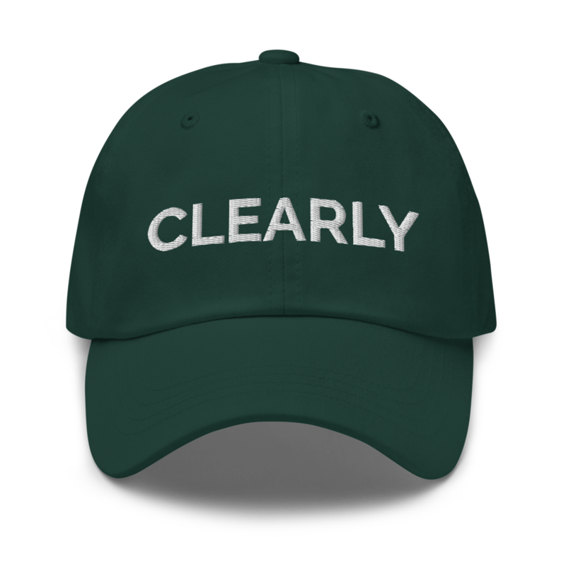Clearly Hat - Spruce
