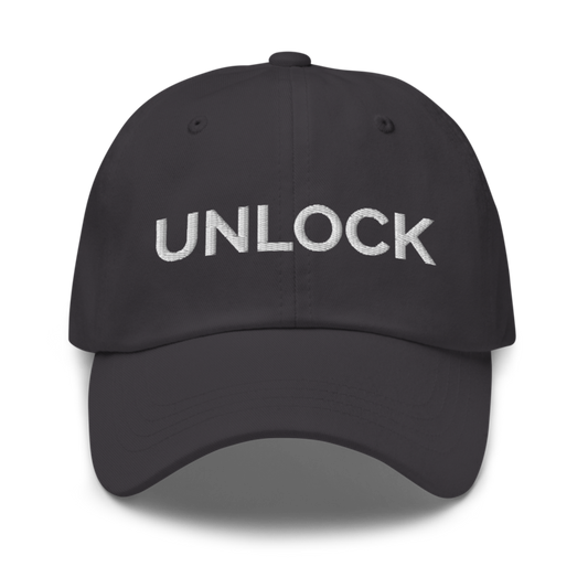 Unlock Hat - Dark Grey
