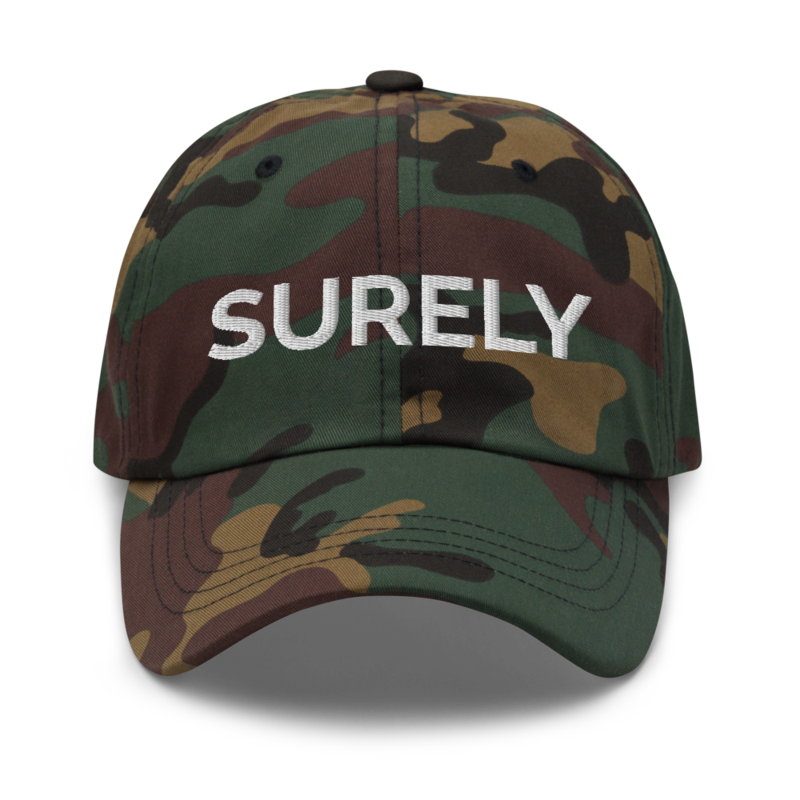 Surely Hat - Green Camo