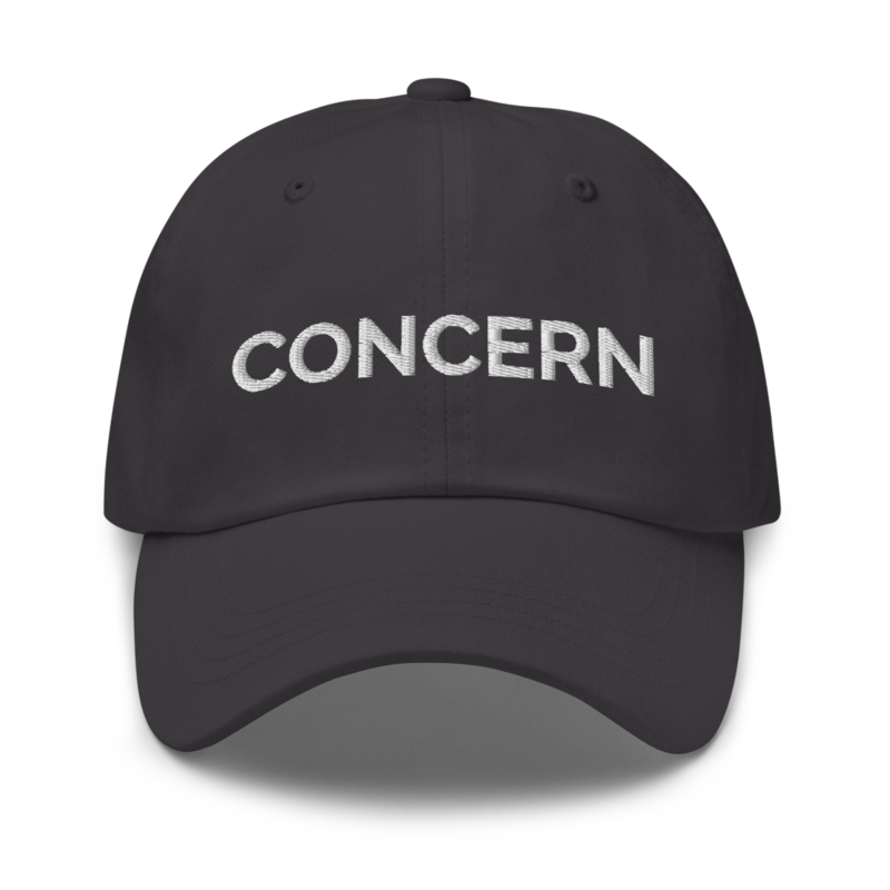 Concern Hat - Dark Grey