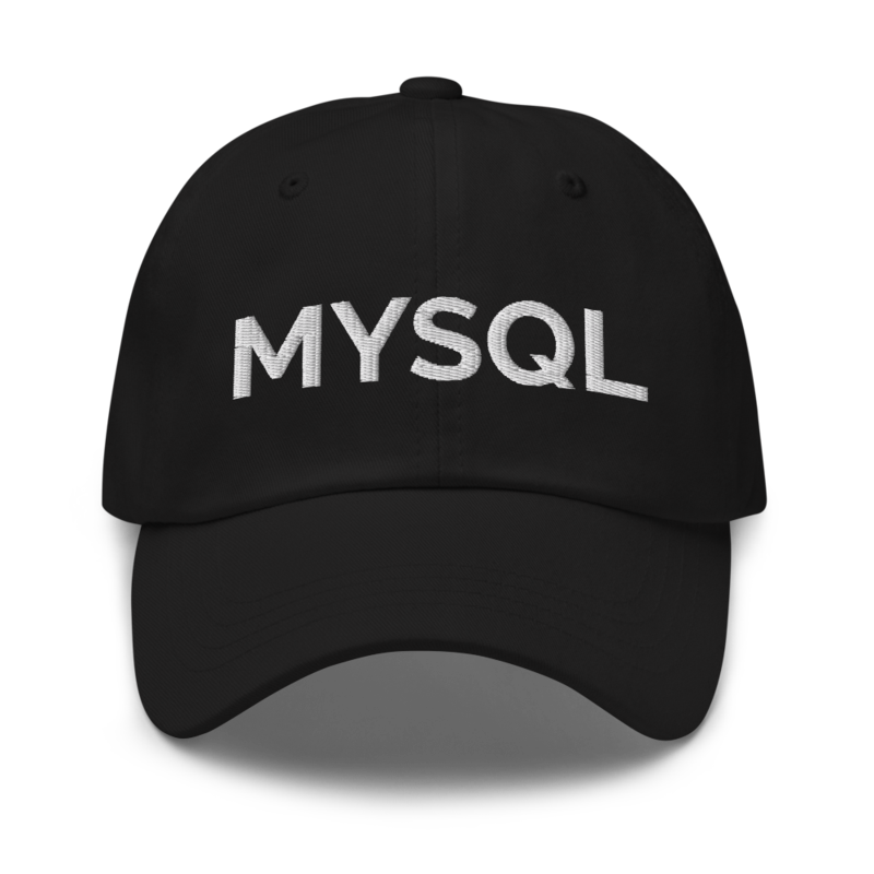 Mysql Hat - Black