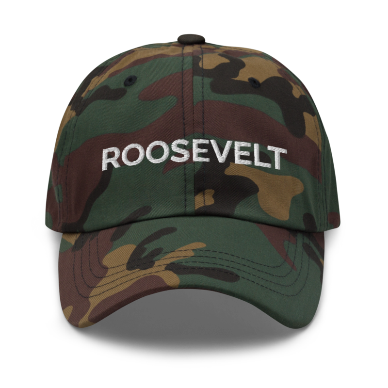 Roosevelt Hat - Green Camo