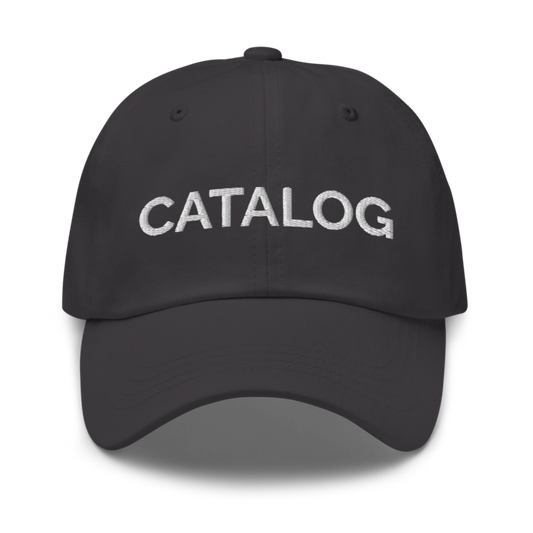 Catalog Hat - Dark Grey