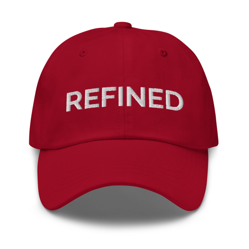 Refined Hat - Cranberry