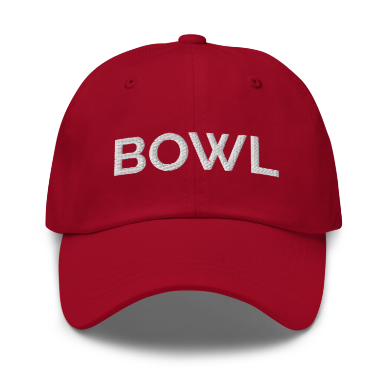Bowl Hat - Cranberry