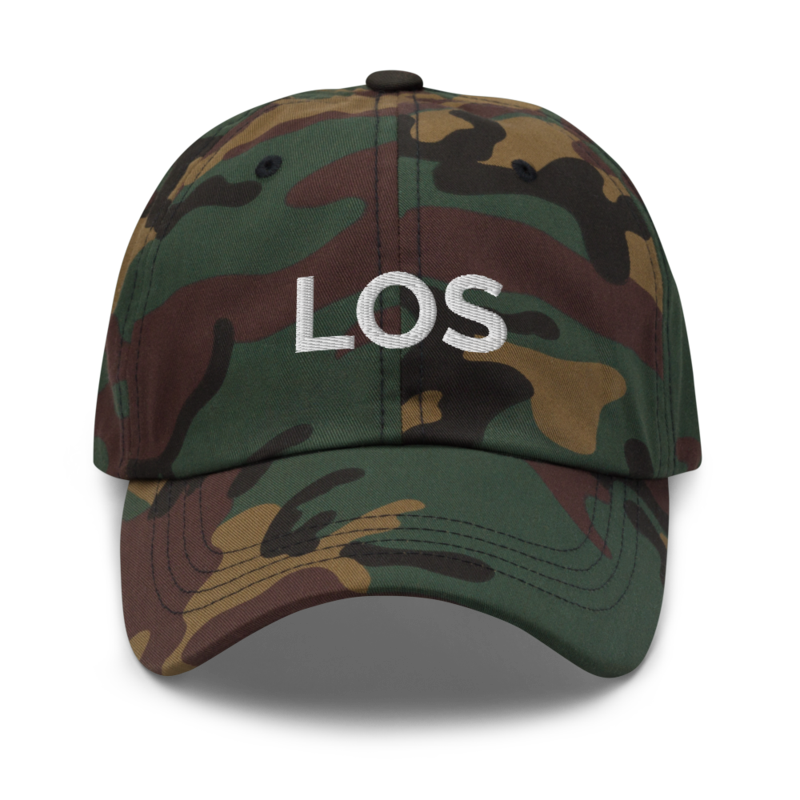 Los Hat - Green Camo